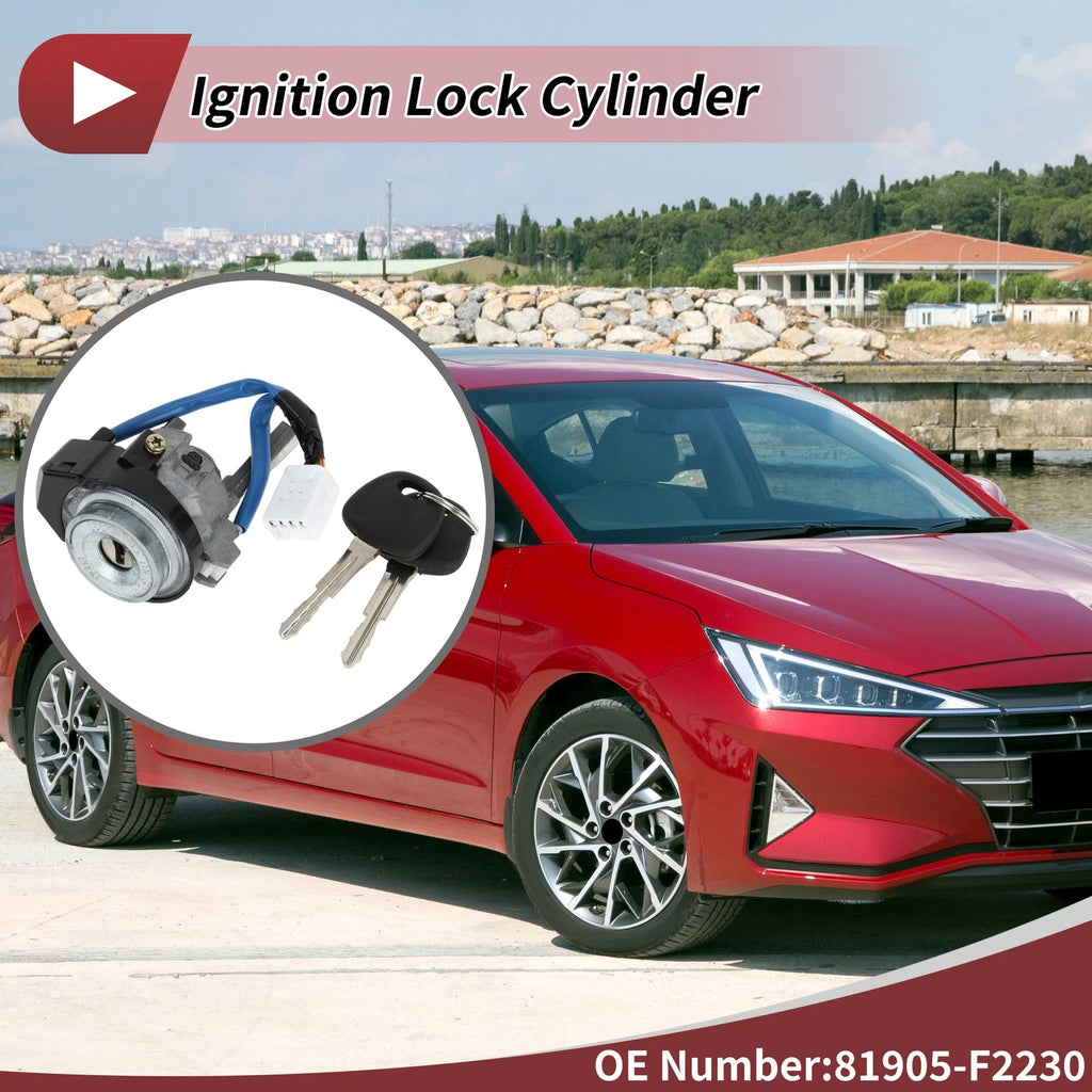 Ignition Lock Cylinder Replacement for Hyundai Elantra 2017-2020 1.4L 1.6L