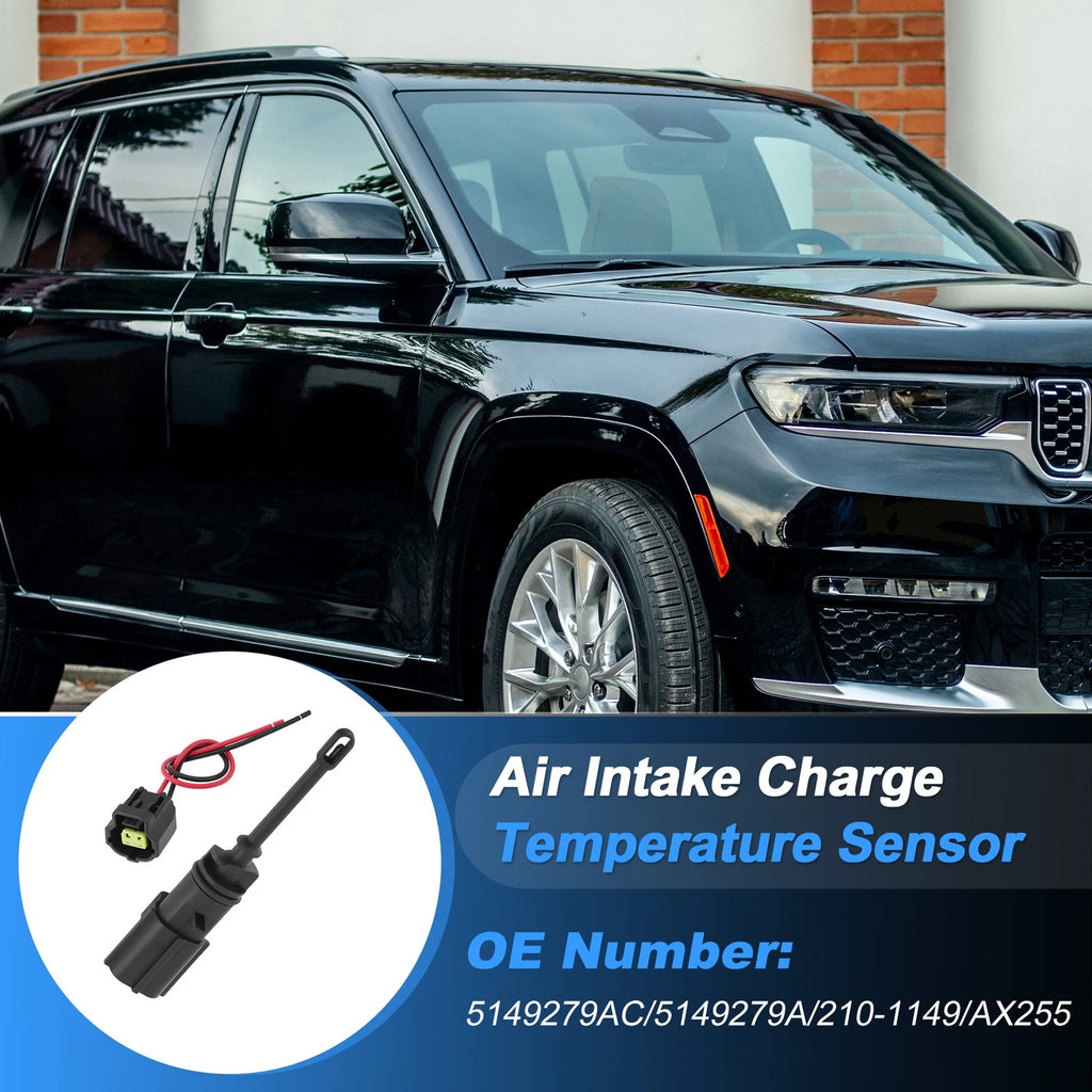 Air Intake Charge Temperature Sensor with Connector for Dodge Durango (2004–2009) 5149279AC