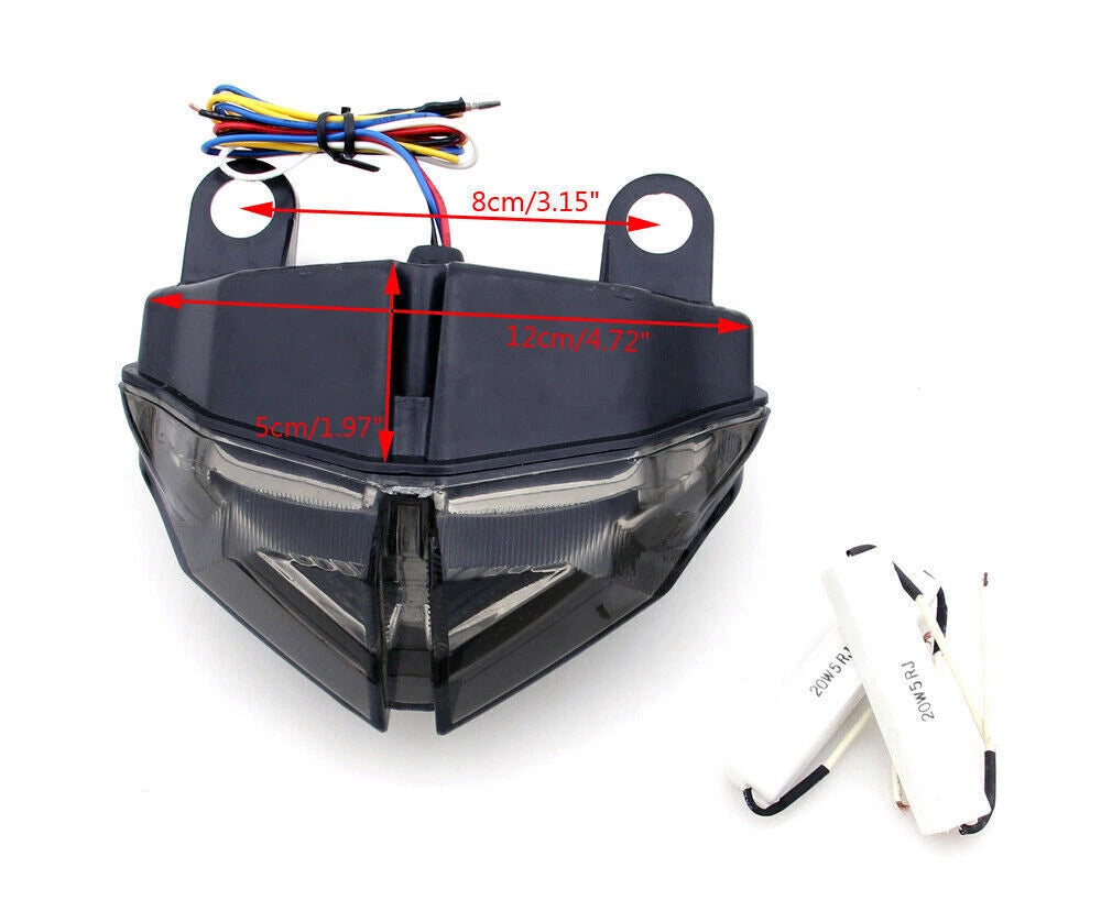 Integrated LED TailLight Turn Signals for Ducati 848 (2008–2012), 1098R/1098S (2007–2012)