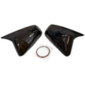Gloss Black Rearview Wing Side Mirror Cap Covers for Lexus NX (2014–2023)