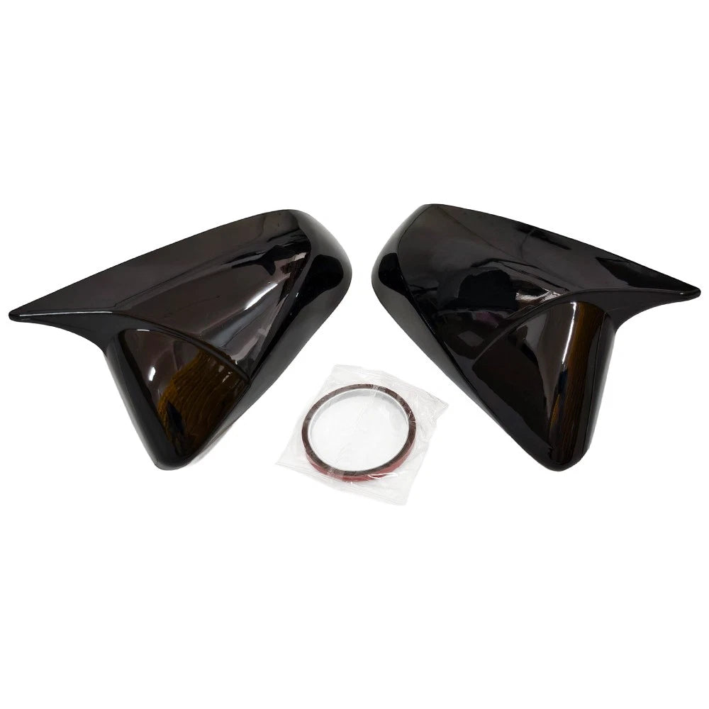 Gloss Black Rearview Wing Side Mirror Cap Covers for Lexus NX (2014–2023)