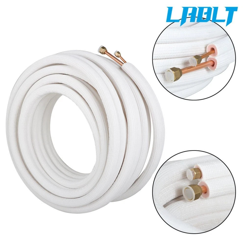 Pipe Install Kit for Mini Split Heat Pump Systems (50 Feet)