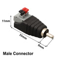 Speaker Wire AV Cable Connector Adapter for Easy Connection
