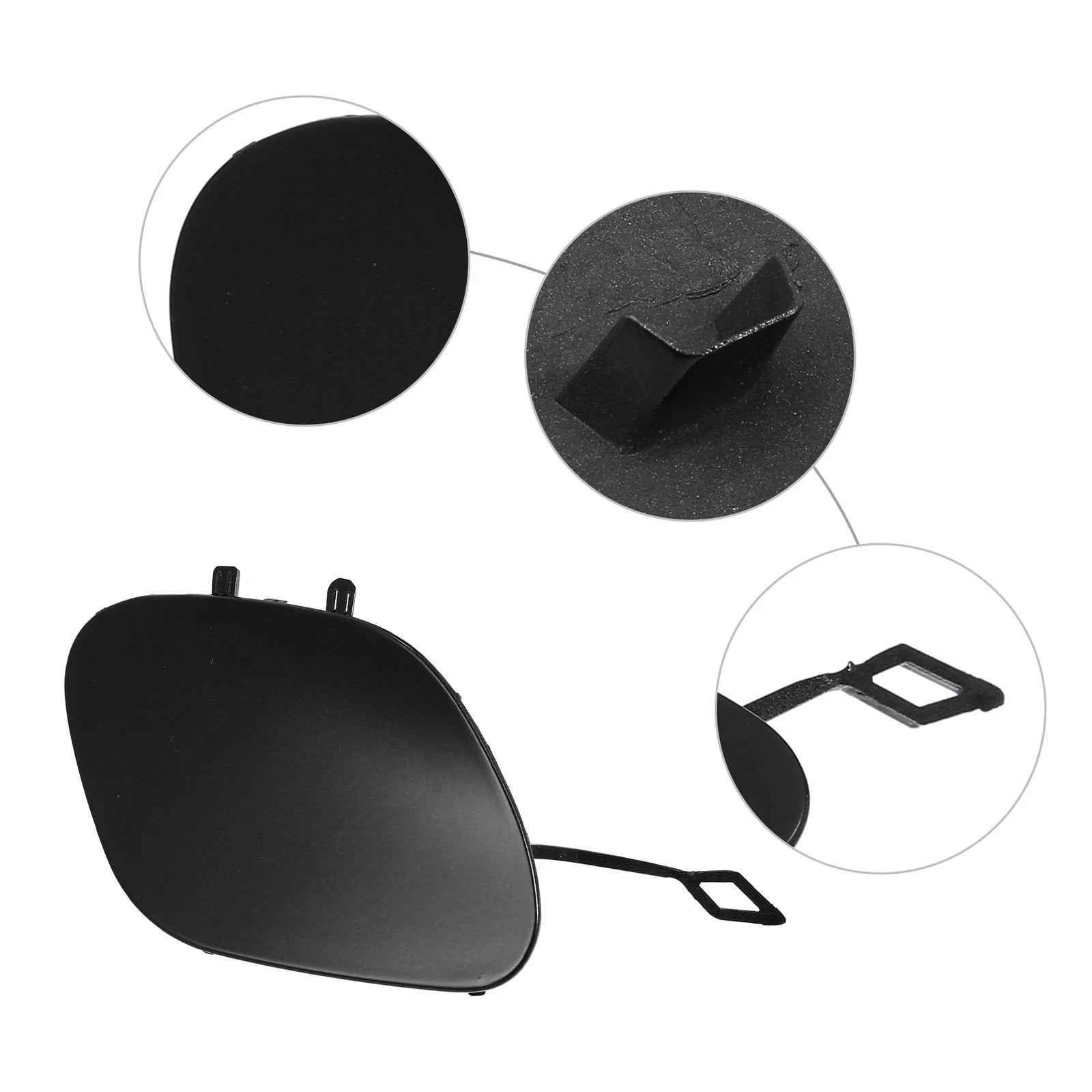 Front Tow Hook Eye Hole Cover Replacement for Mercedes-Benz C-Class W205 (2015–2021)