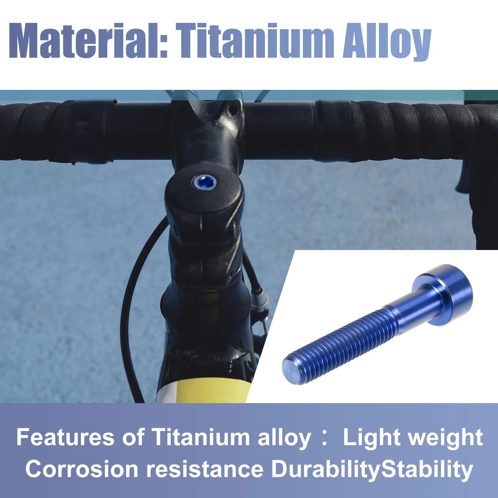 Stem Bolt Replacement M6x35 for Blue Bicycle Headset (2000–2025)
