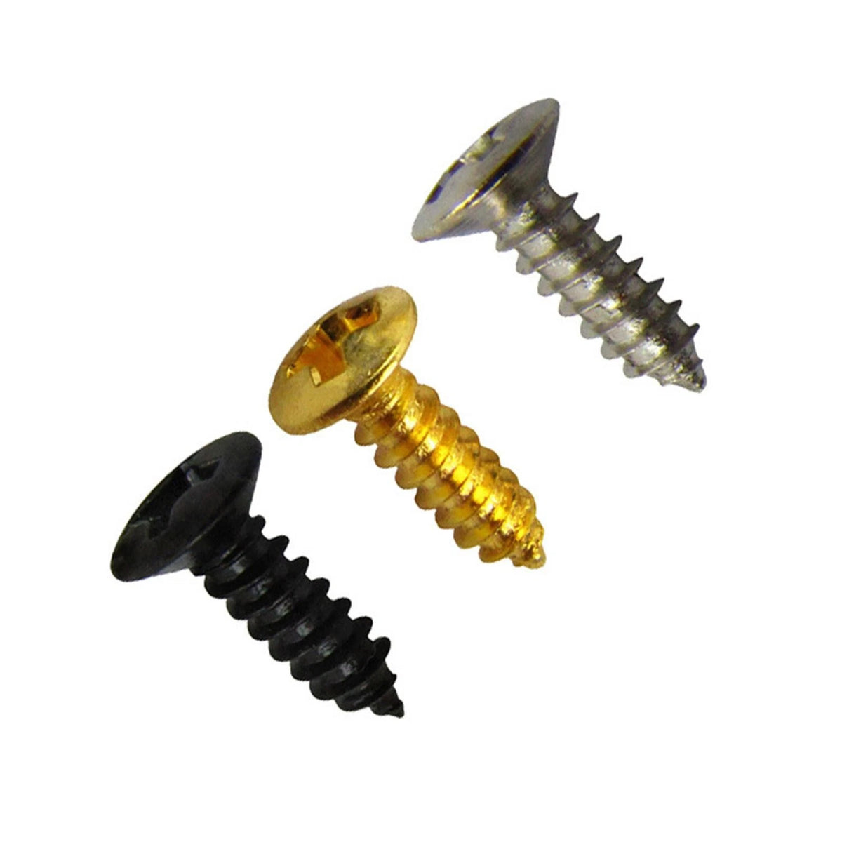 50 Pcs Mounting Screws for Electric Guitar Bass Pickguard