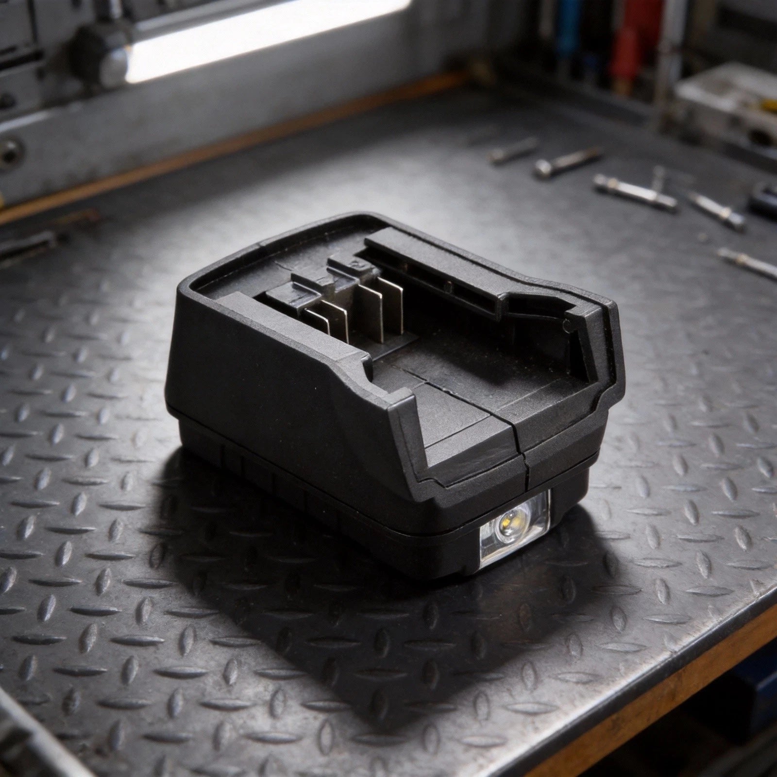 Battery Adapter for Power Tool Usage (DC Input Range)