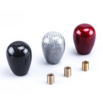 Lightweight Carbon Fiber Shift Knob for Vehicle Gear Systems