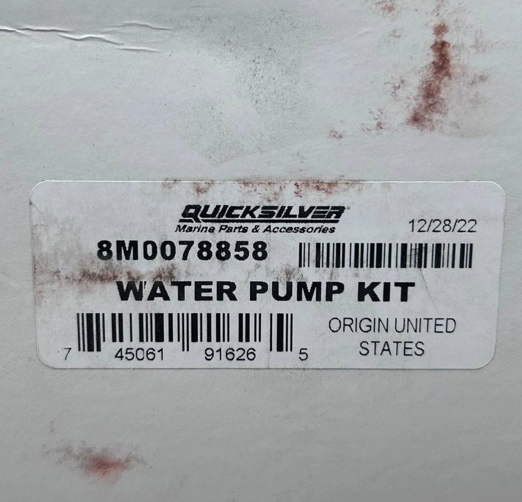 Water Pump Kit for Mercury Quicksilver (8M0078858)