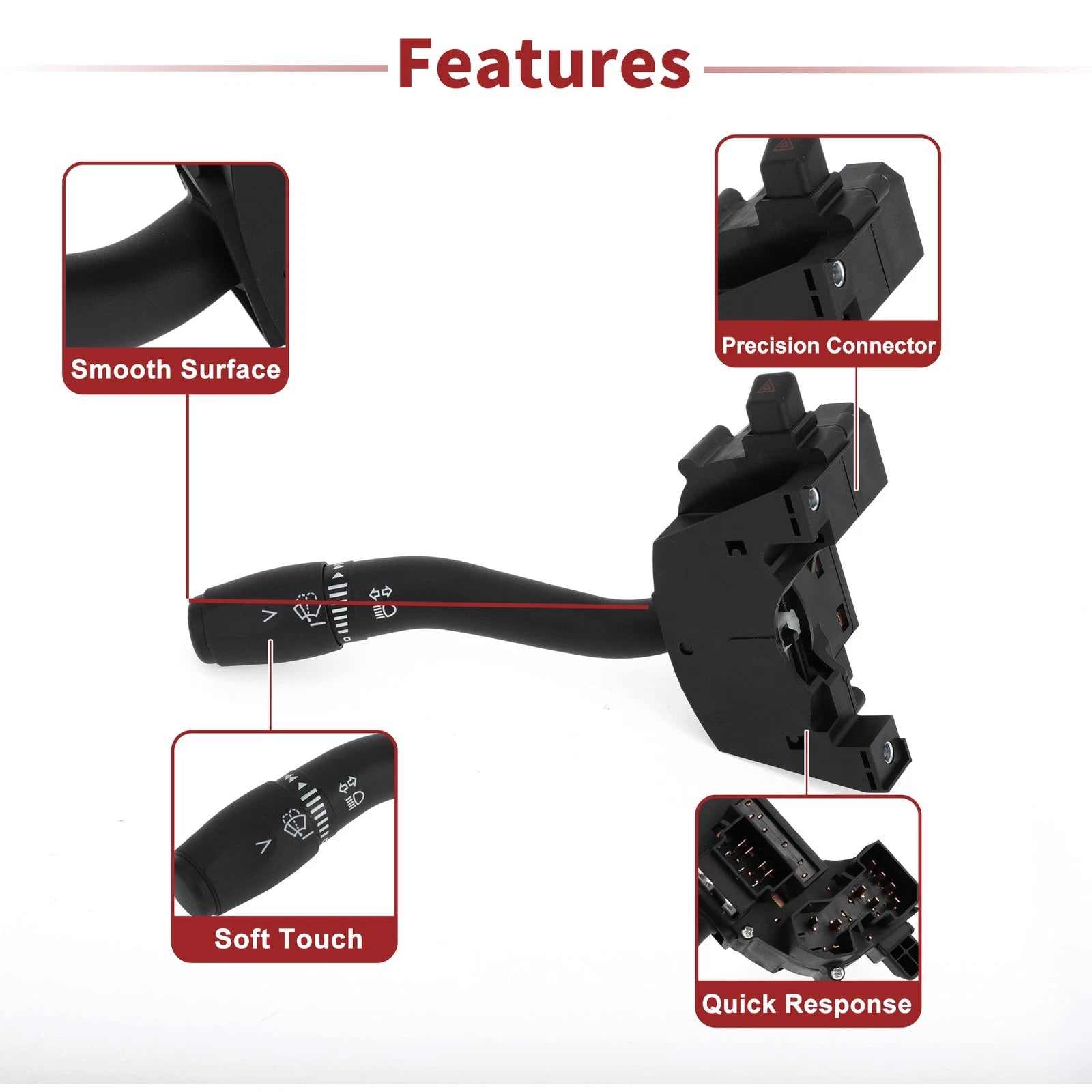 Turn Signal Switch Lever for Ford E-150 E-250 (No.YC2Z13K359B)