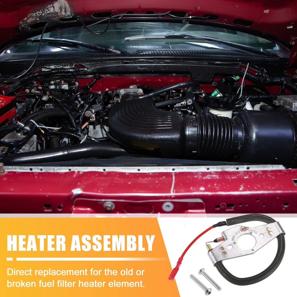 Fuel Filter Bowl Heating Element Replacement for Ford F250 F350 (1999–2010)