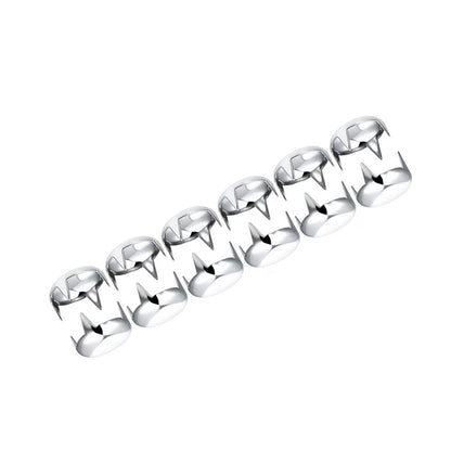 100 Pcs 16mm Silver Dome Rivets for Leathercraft Projects