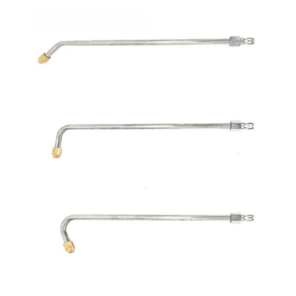 Set of 2 Stainless Steel Pressure Washer Nozzles 30° & 90° U Shape