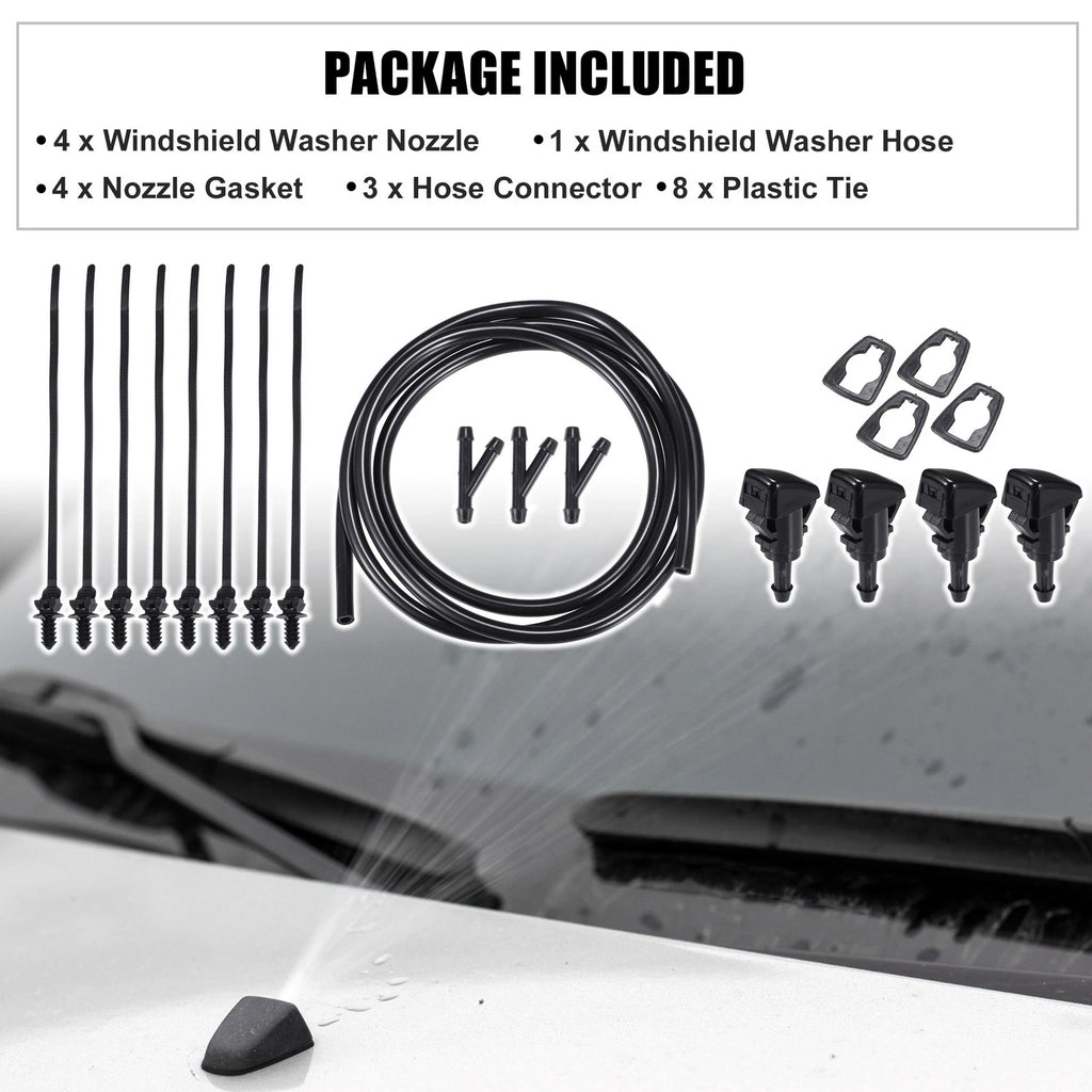 Windshield Washer Nozzle Spray Replacement for Subaru Outback (2000–2014)