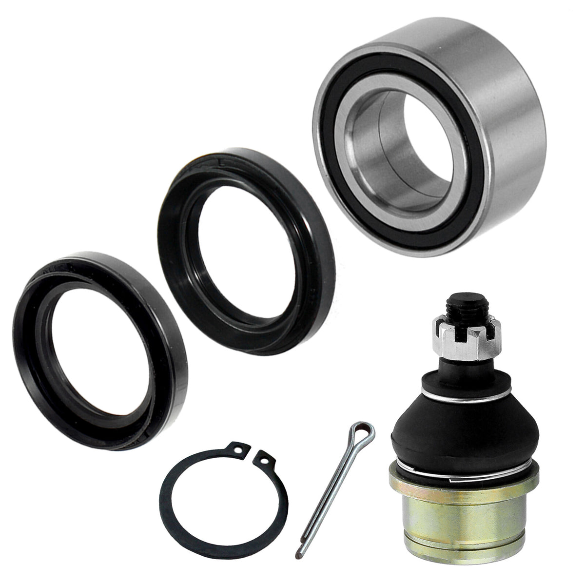 Front Knuckle Ball Joint Bearing Replacement for Honda TRX500FA (2001–2014)