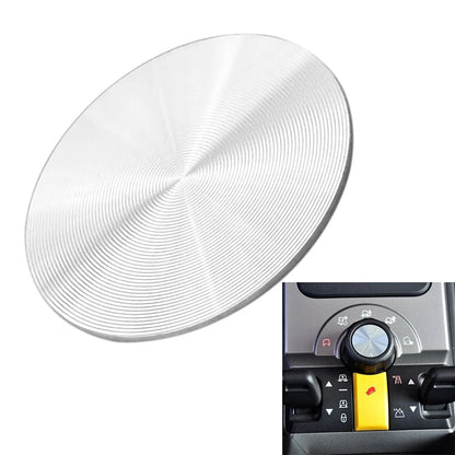 Aluminum Alloy Center Console Knob Trim for Land Rover Discovery 3 (2004–2009)