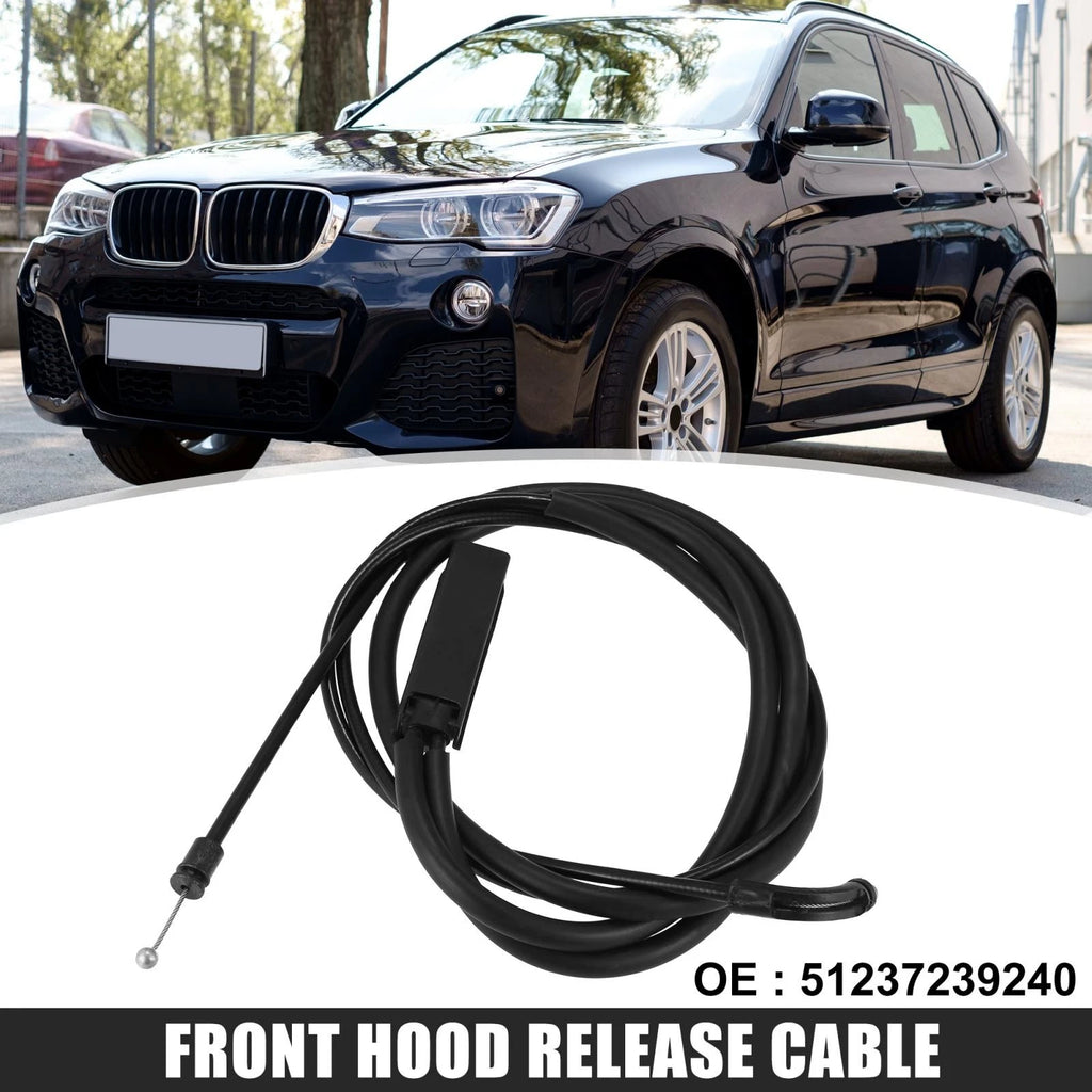 Engine Hood Release Cable Front for BMW 320i 335i 2006–2018