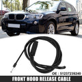 Engine Hood Release Cable Front for BMW 320i 335i 2006–2018