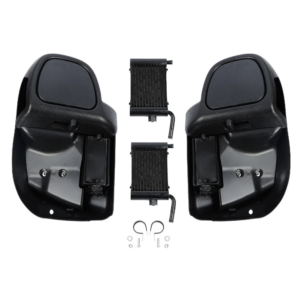Lower Vented Fairings Radiators Engine Guard Bar for Harley Touring (2014–2024)
