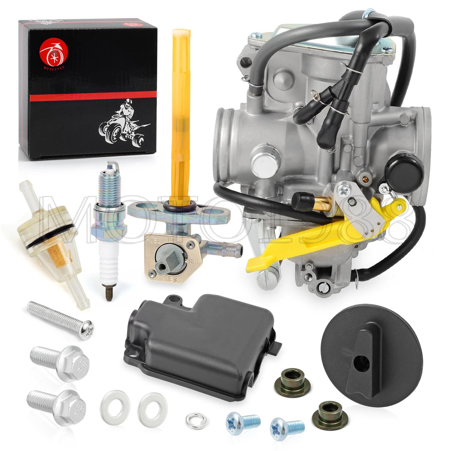 Carburetor for Honda TRX400EX 400X Sportrax (1999–2014) - Fuel Valve Petcock