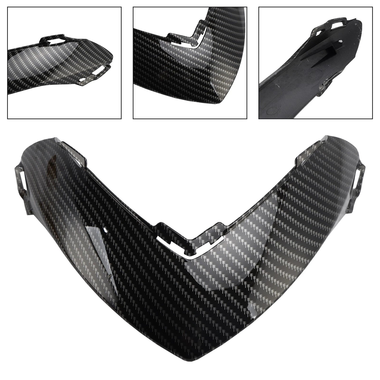 Carbon Front Nose Headlight Panels for Suzuki GSX-S 1000 (2015–2020)