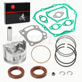 Engine Rebuild Kit with Piston Rings, Gaskets, Seals for Yamaha YDRA (357CC)