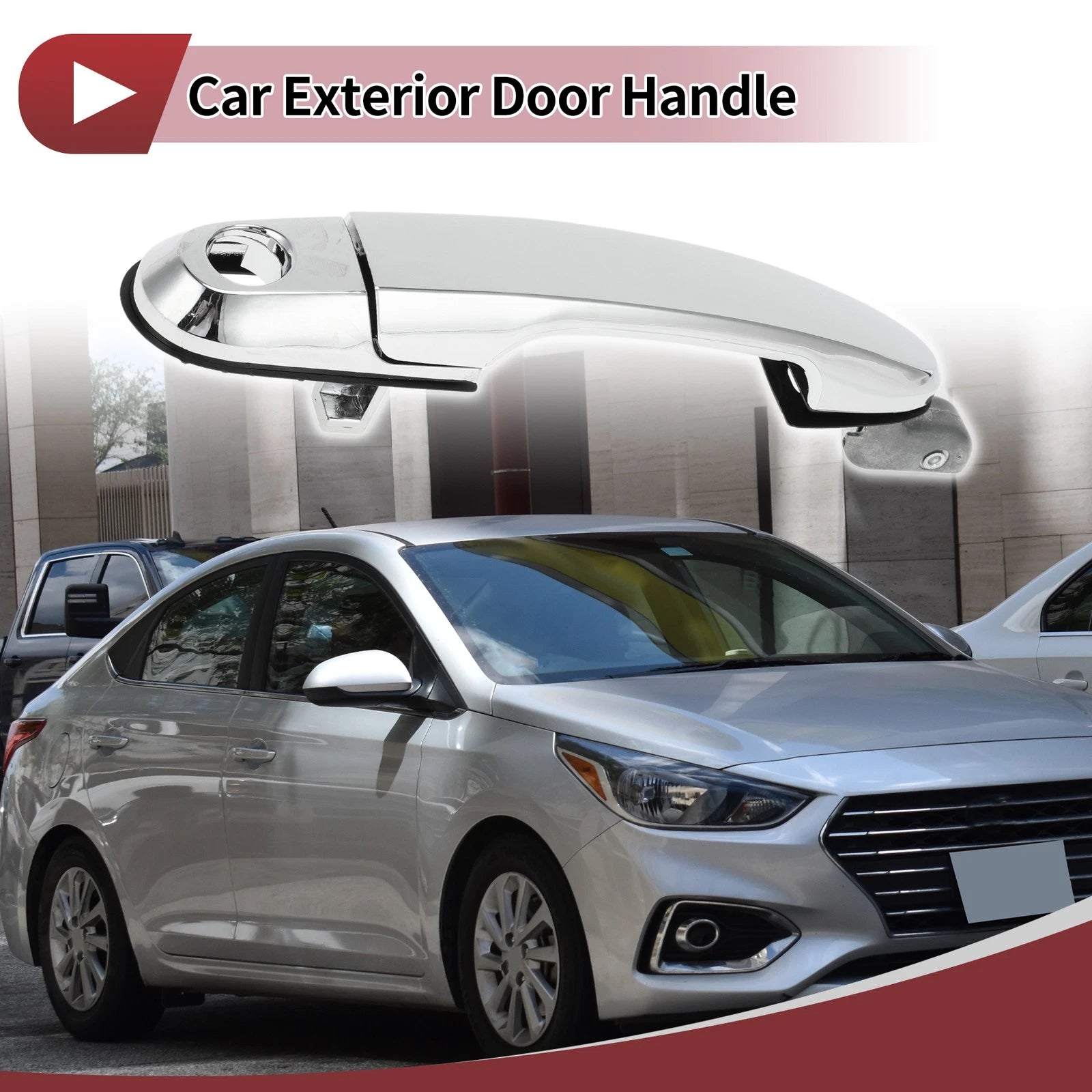 Car Door Handle Grip Replacement for Hyundai Tucson Front Left (2005–2015)