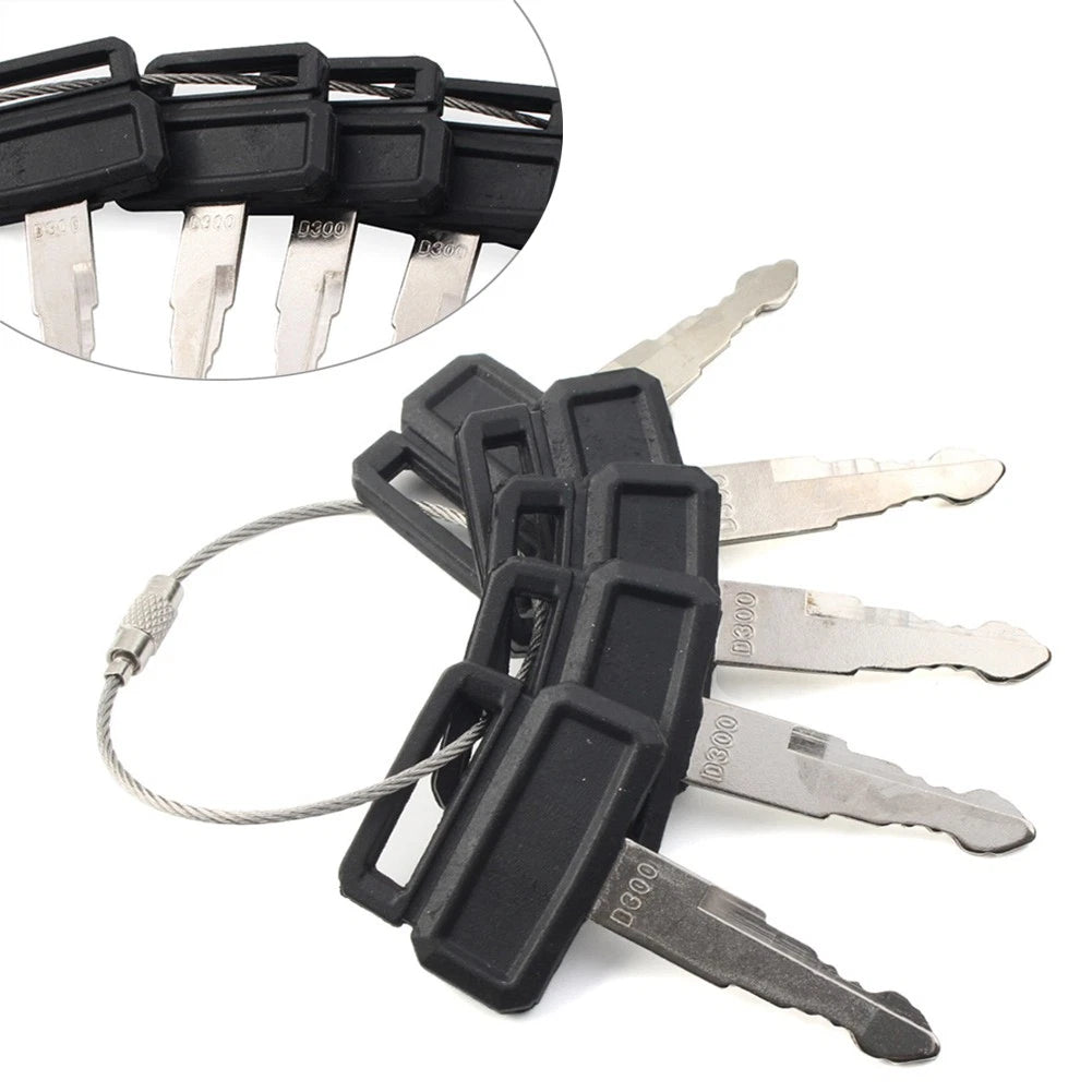 D300 2172-00218 Excavator Heavy Equipment Key 5PCS For DAEWOO