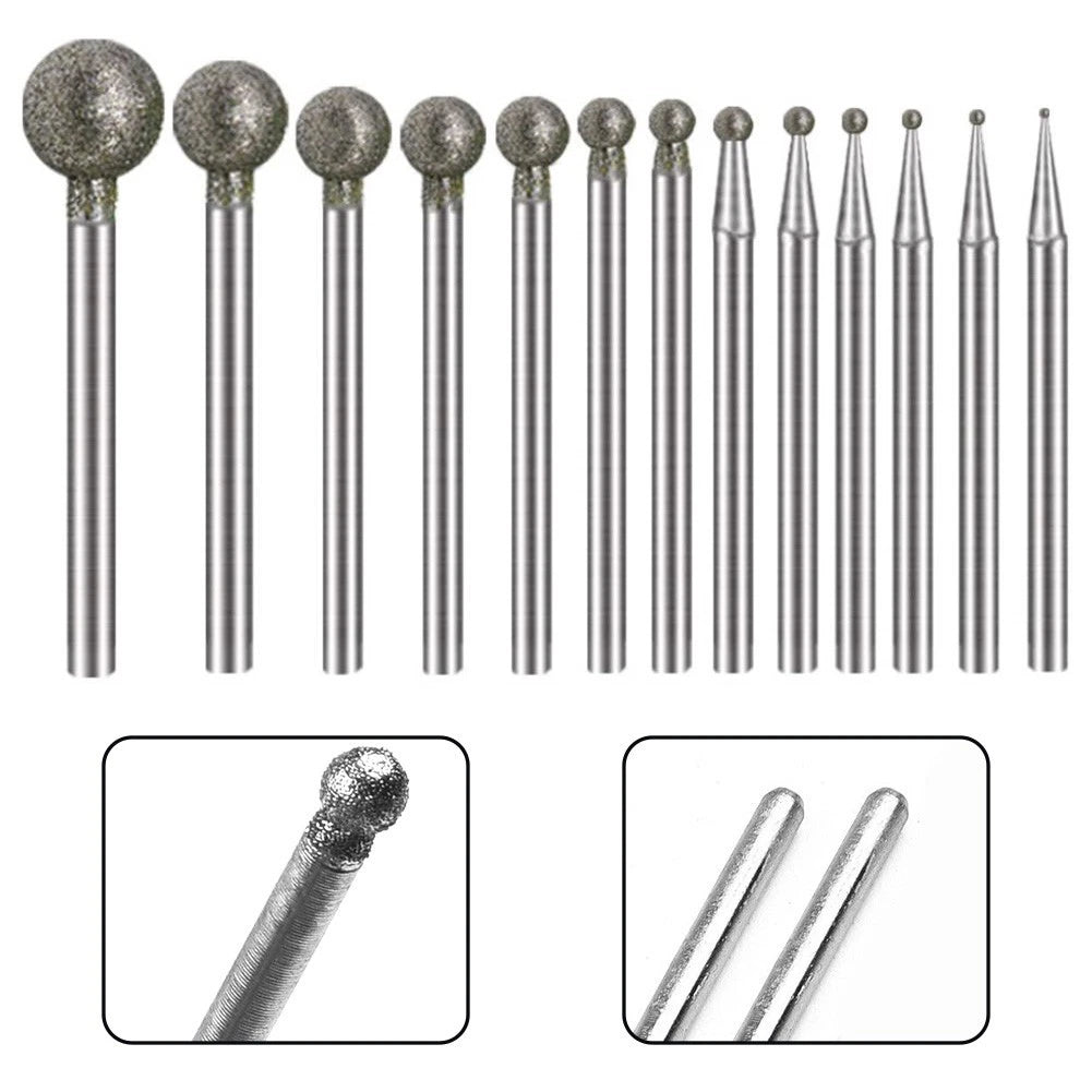 Round Burr Drill Bits for Cutting and Grinding