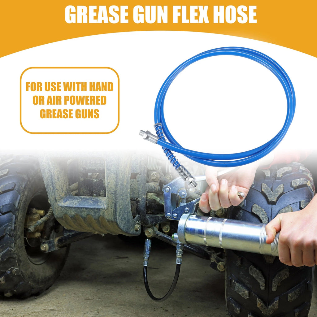 Trailer Grease Gun Flex Hose Extension for Universal 1/8 NPT (59 in)