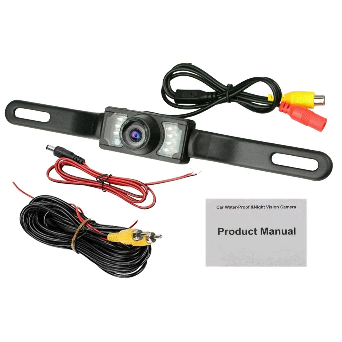 HD 720P Reverse Backup Camera for Cars (IP68, Night Vision, 170° Wide Angle)