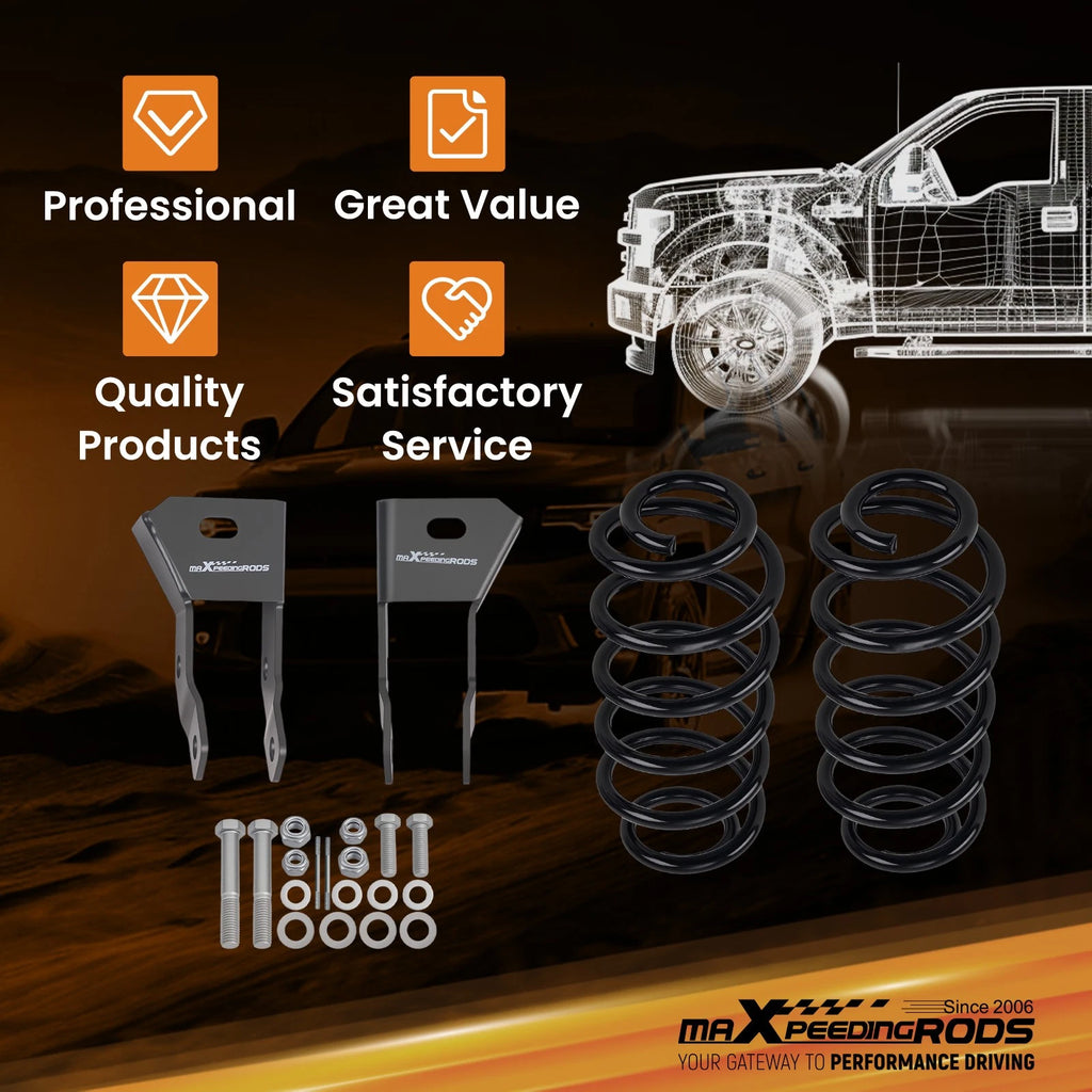 2" Drop Performance Lowering Springs for Cadillac Escalade (2007–2020)