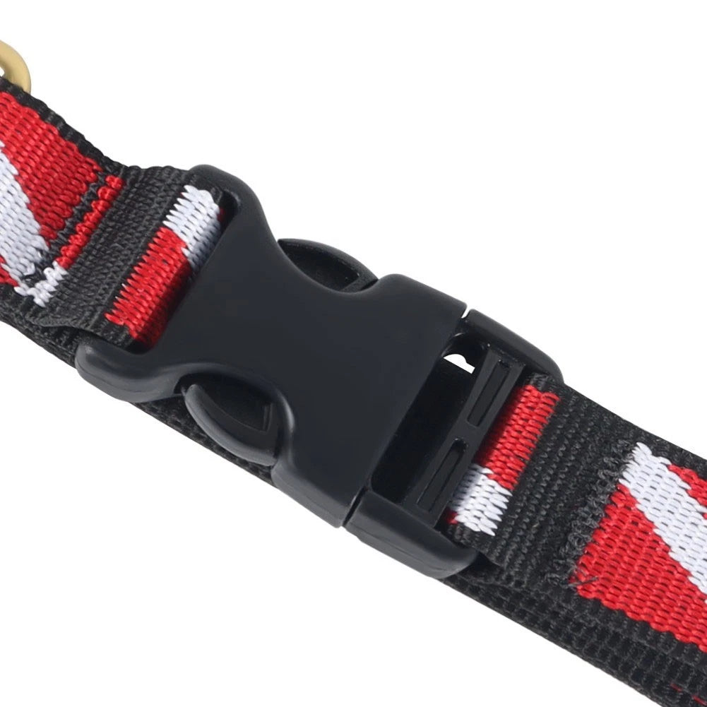 Heavy Duty Scuba Diving Lanyard with Brass Buckle and Quick Release Hook