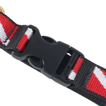 Heavy Duty Scuba Diving Lanyard with Brass Buckle and Quick Release Hook