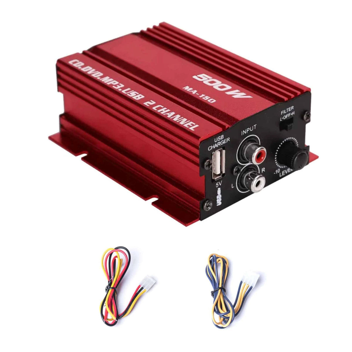 MA-150 Power Amplifier 500W for Car Home Audio (DC9-14V)