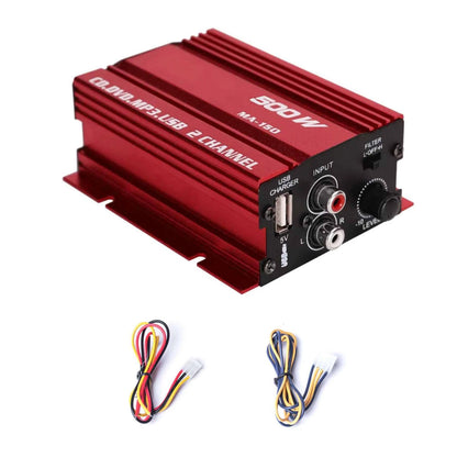 MA-150 Power Amplifier 500W for Car Home Audio (DC9-14V)