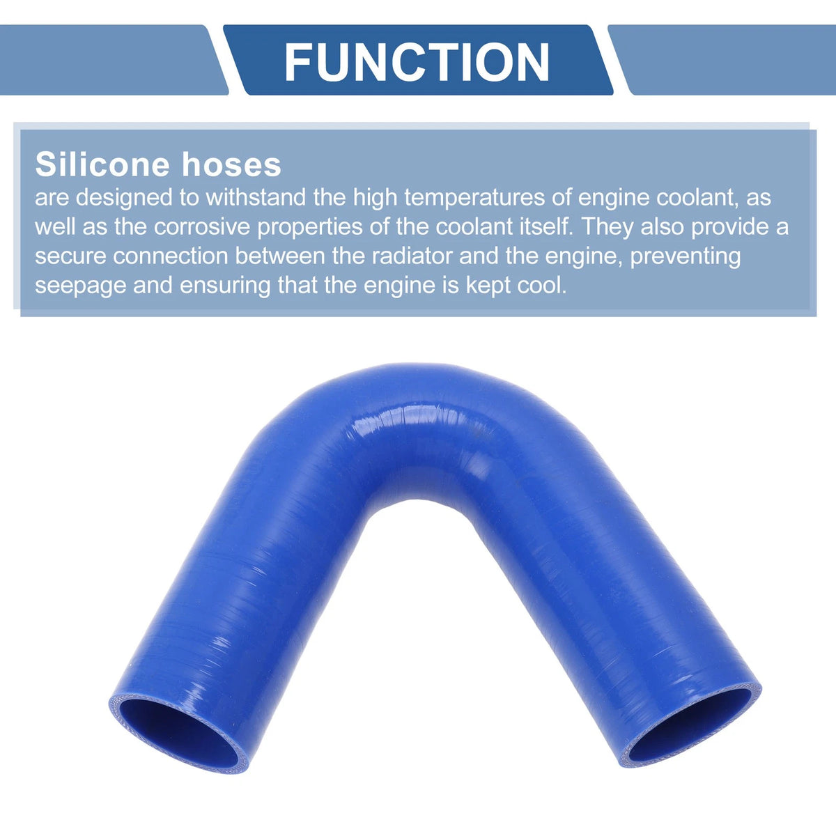 135 Degree 51mm Silicone Elbow for Intercooler Heater (150mm)