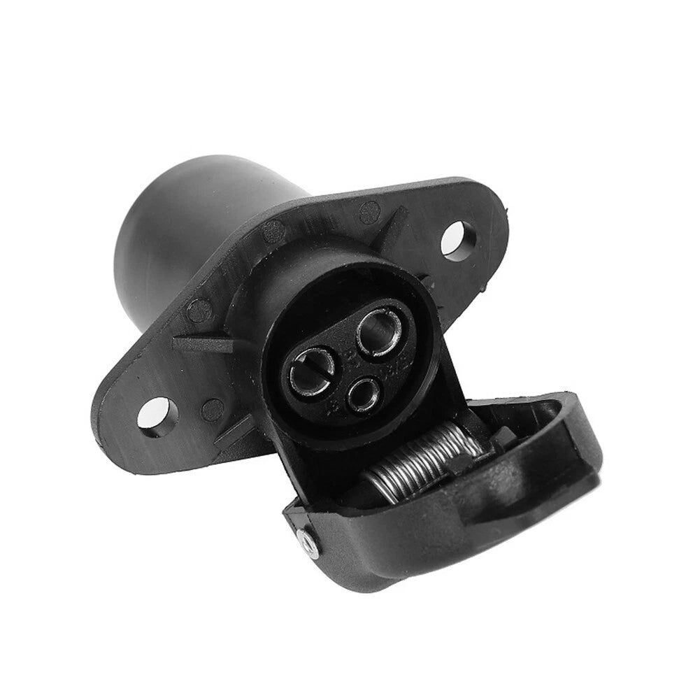 3-Pin Socket Connector for Truck Tractor Trailer (12V)