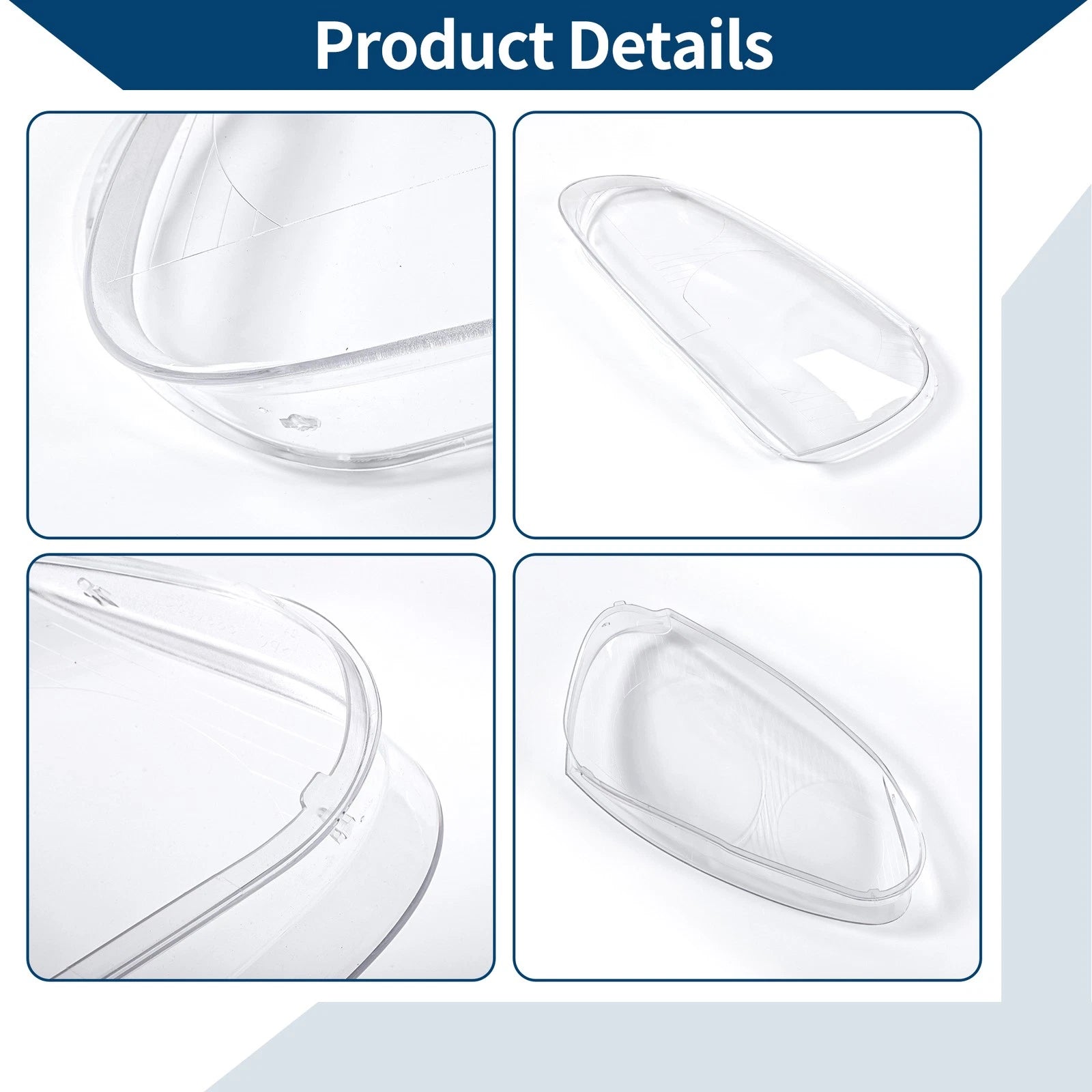 1 Pc Headlight Lens Cover for VW Golf (2006–2014) No. 1K6941005S Clear