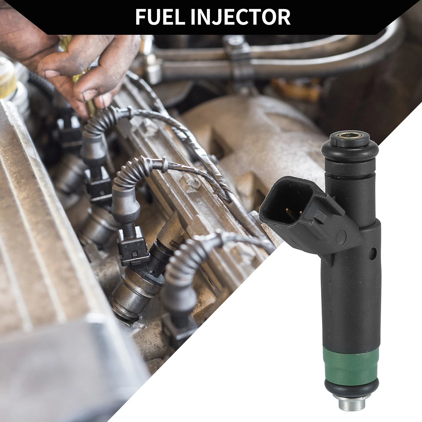 Fuel Injector Replacement for Dodge Ram 1500 4.7L (2004–2007) 1 Piece