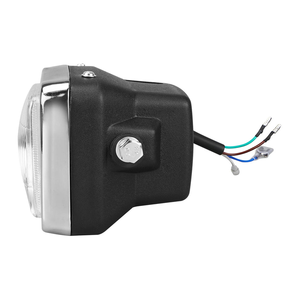 12V Square Front Headlight Assembly for Honda ATC110 ATC200S (1981–1985)
