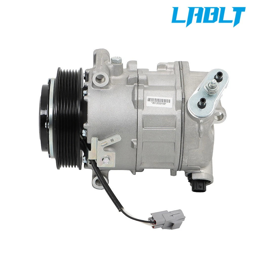 A/C Compressor & Clutch for Chrysler 200 (2015–2017) Jeep Cherokee (2014–2021)