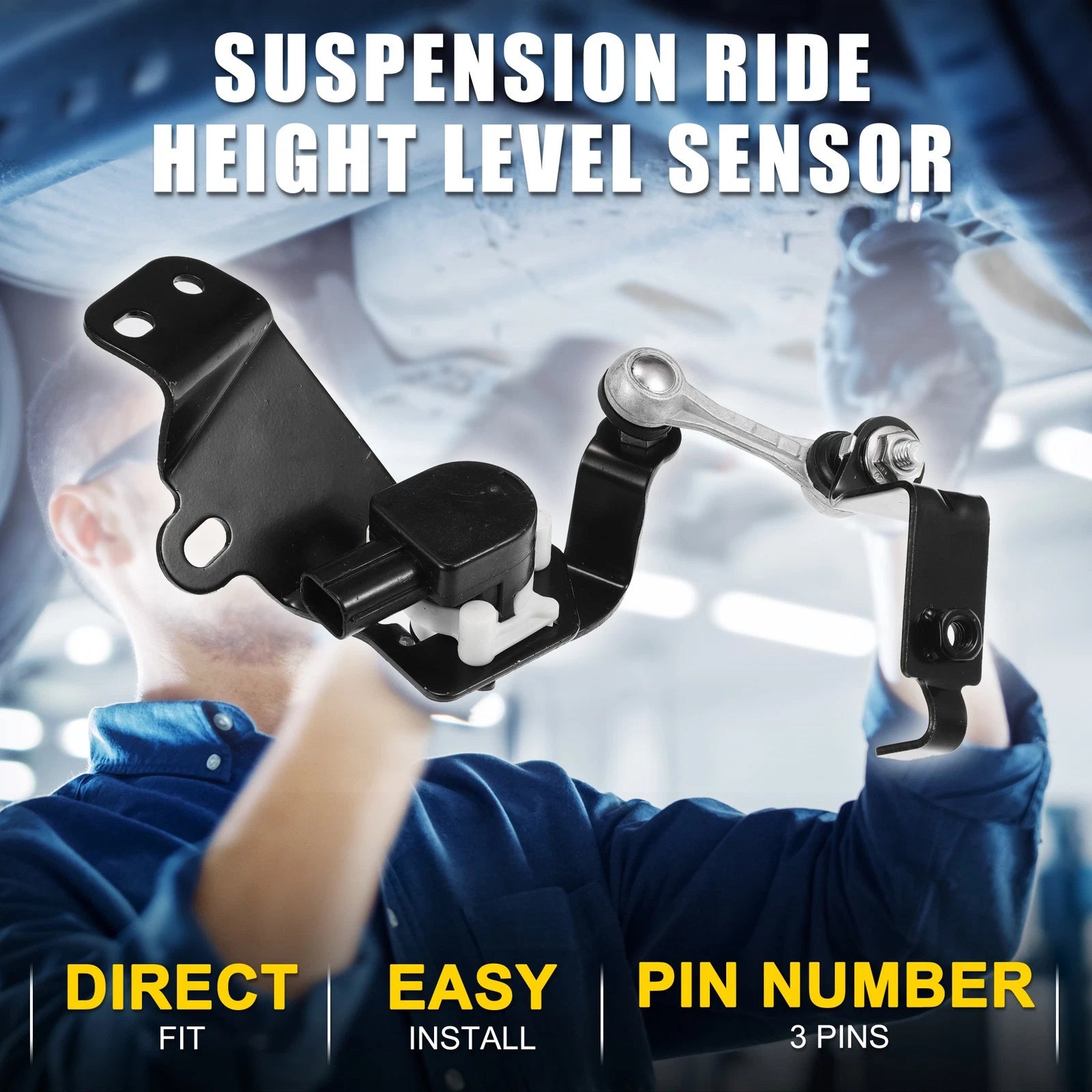 Air Suspension Ride Height Level Sensor for Lexus NX200t 2015–2017