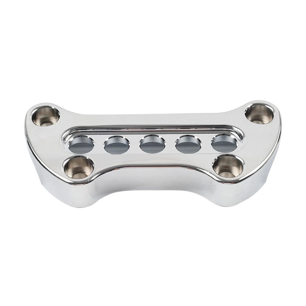 Handlebar Top Bar Riser Clamp Mount for Harley Sportster XL883 XL1200 Softail FX (2004–2023)