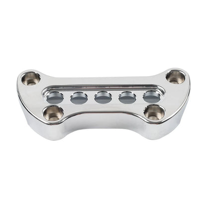 Handlebar Top Bar Riser Clamp Mount for Harley Sportster XL883 XL1200 Softail FX (2004–2023)