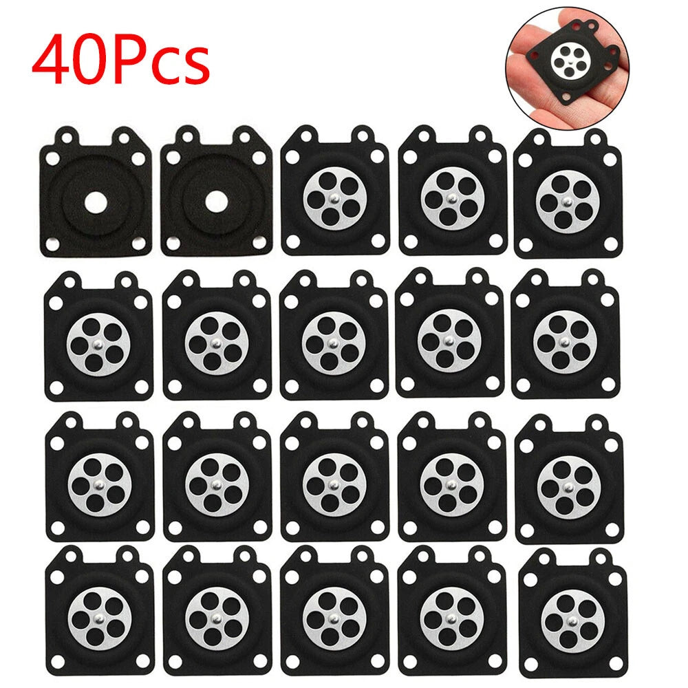 40x Carburetor Metering Diaphragm for Walbro (95-526, 95-526-9, 95-526-9-8)