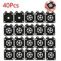 40x Carburetor Metering Diaphragm for Walbro (95-526, 95-526-9, 95-526-9-8)