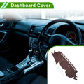 Dashboard Cover for Subaru Outback 2014 Dash Cover Mat Carpet Brown