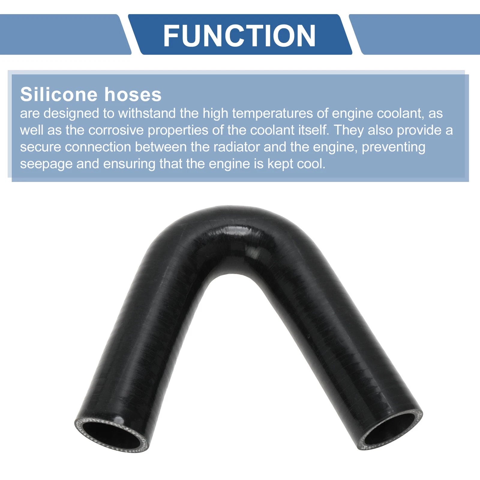 135 Degree 32mm Silicone Elbow for Intercooler Heater (150mm)