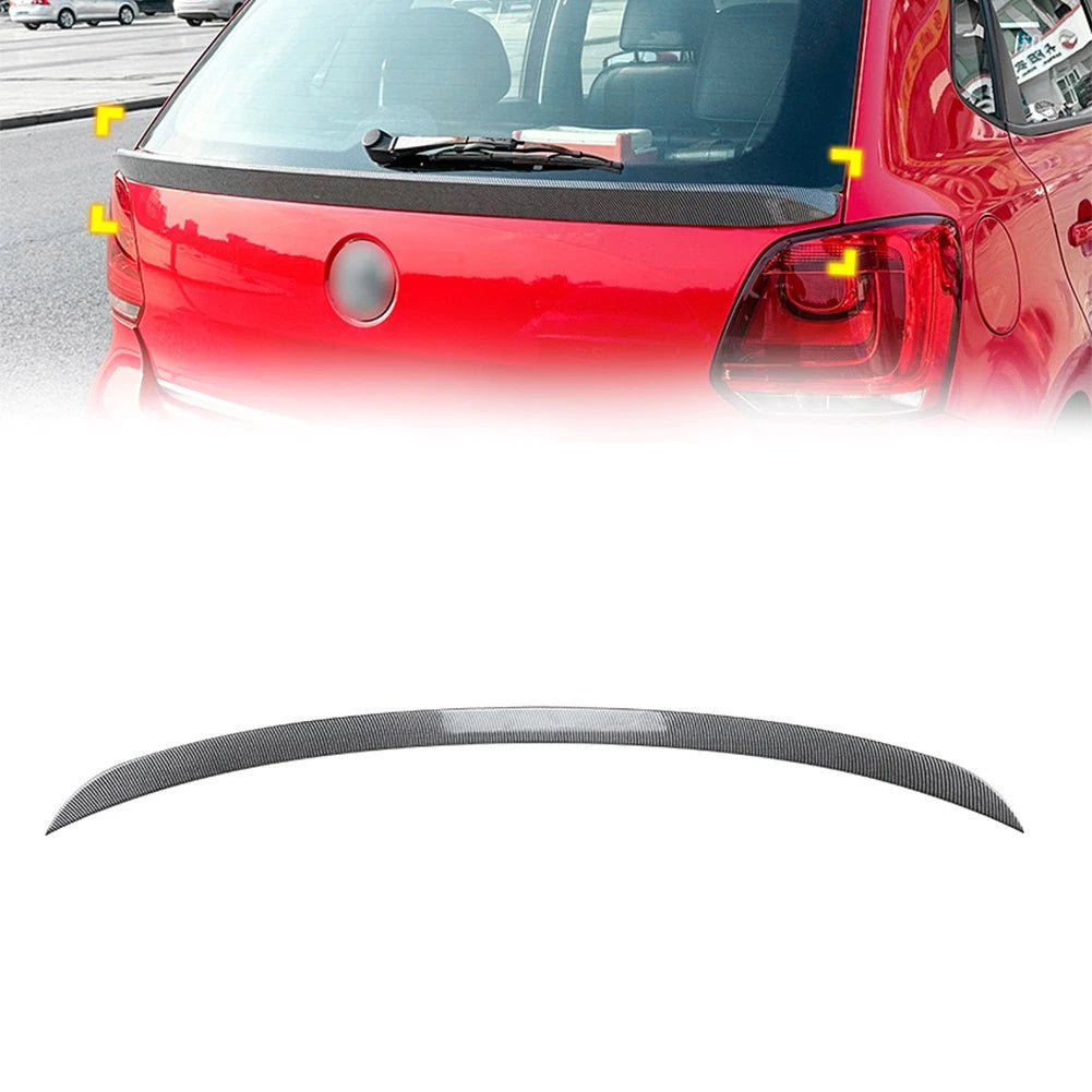 Rear Trunk Spoiler Wing Lip for Volkswagen Polo 6R 6C (2009–2017)